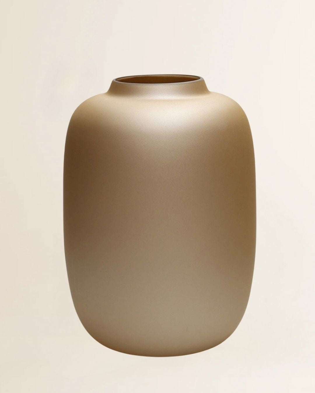 Vaas - matt goud - glas