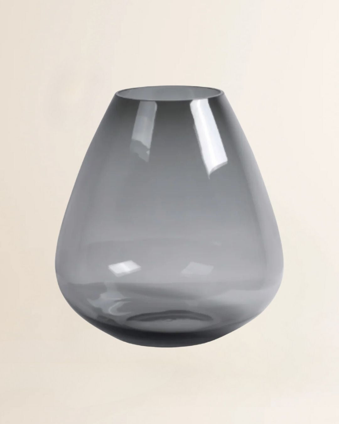 Vaas - Tasman zwart - glas