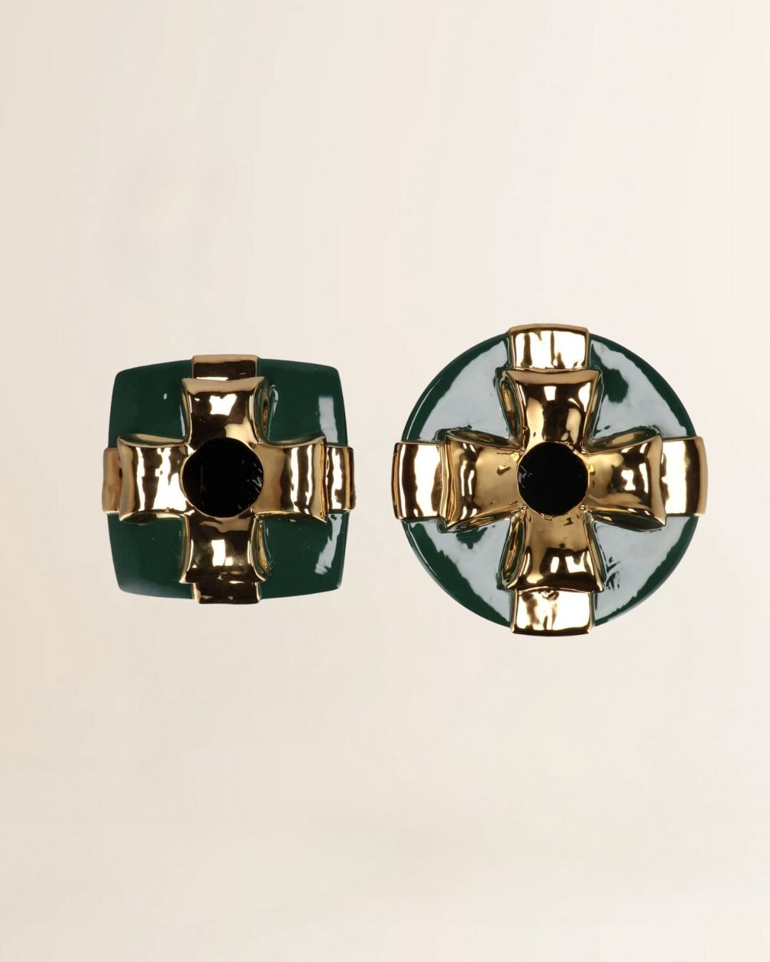 Joy majestic vase present - green - 3 maten