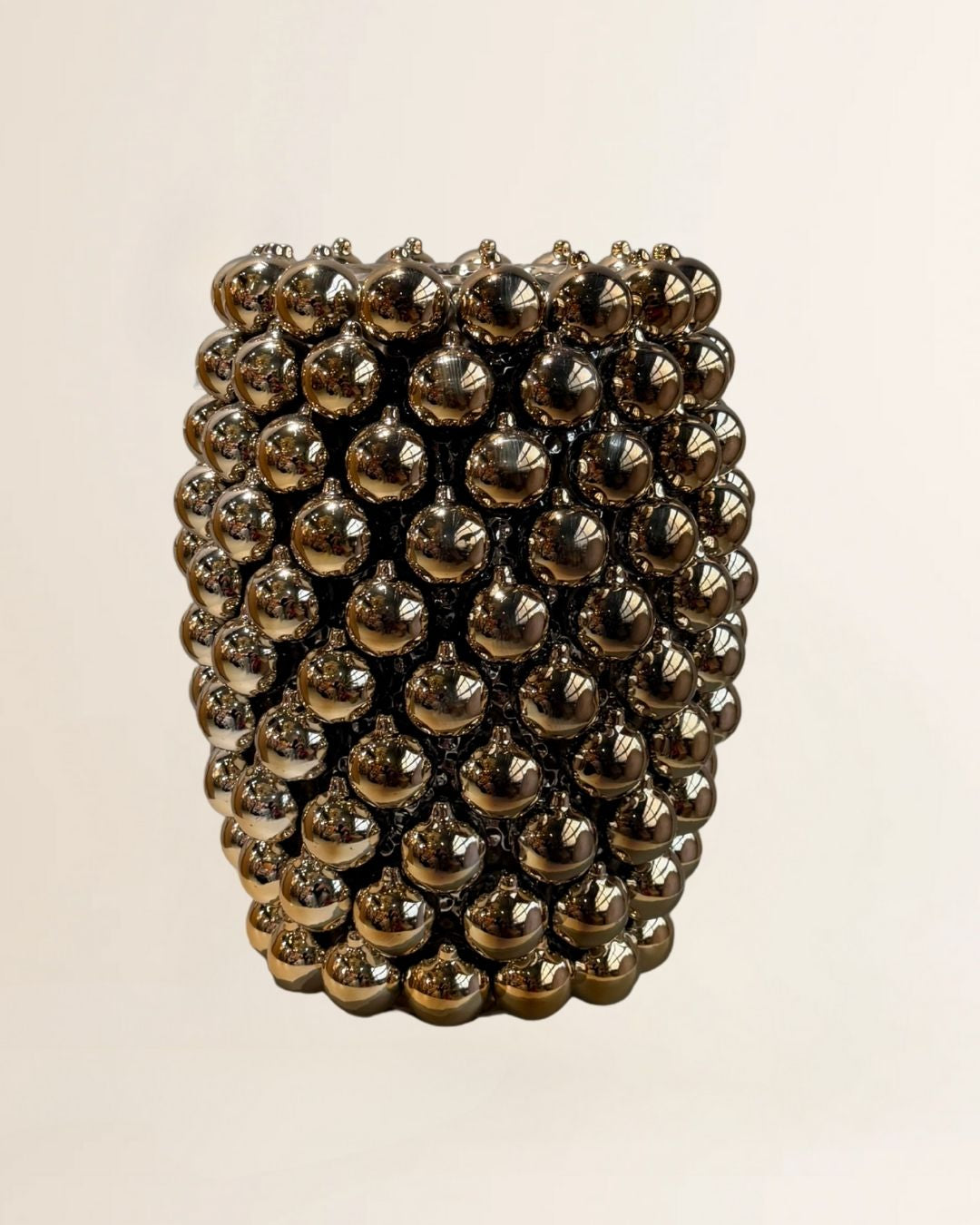 Kerstbal vaas goud - 30x30x39