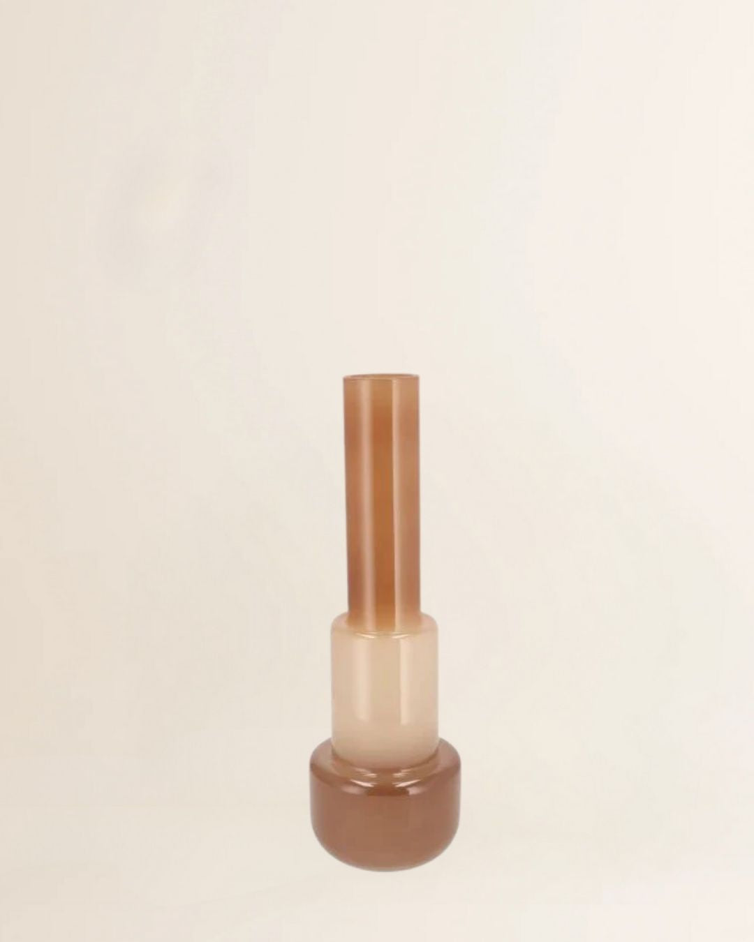 May natural brown vase shape 13x13x40cm