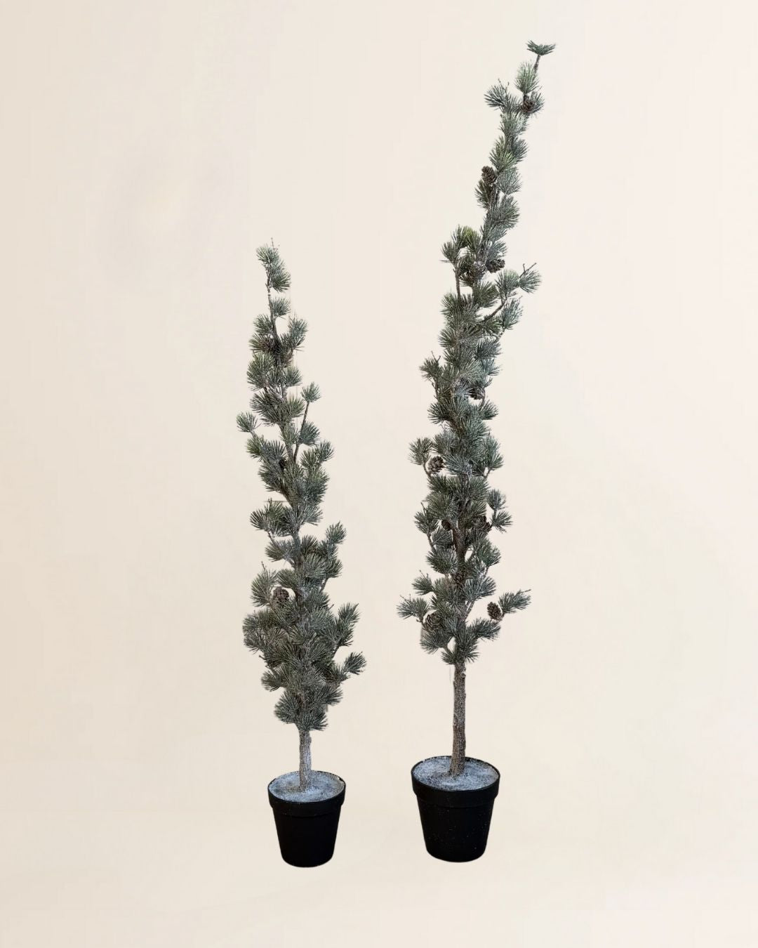 Kerstboom wit dun - 2 maten