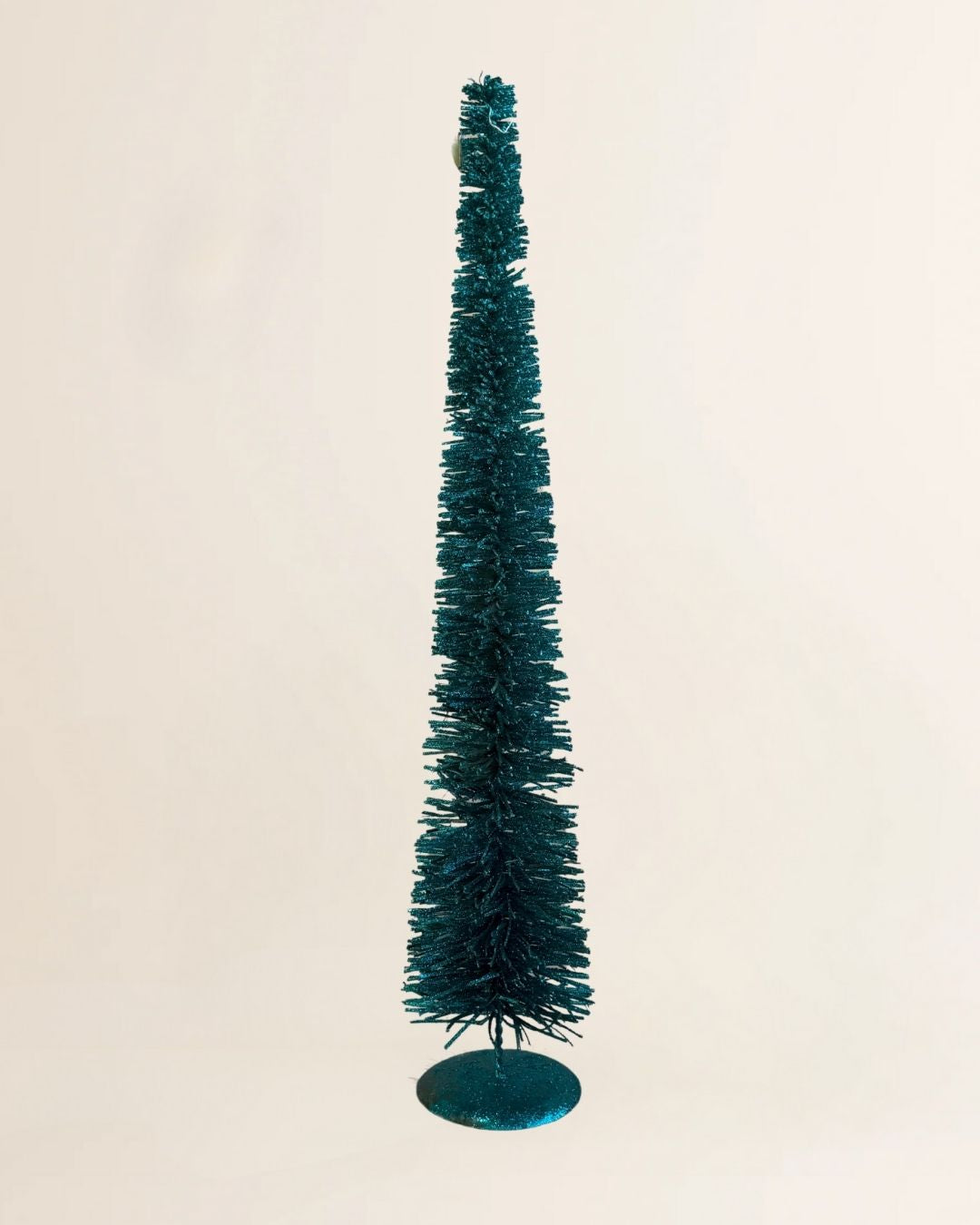 Kerst artikel - kerstboom blauw glitter 70H