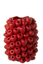 Vase-Berry-Relief-Clay-Christmas-Red2