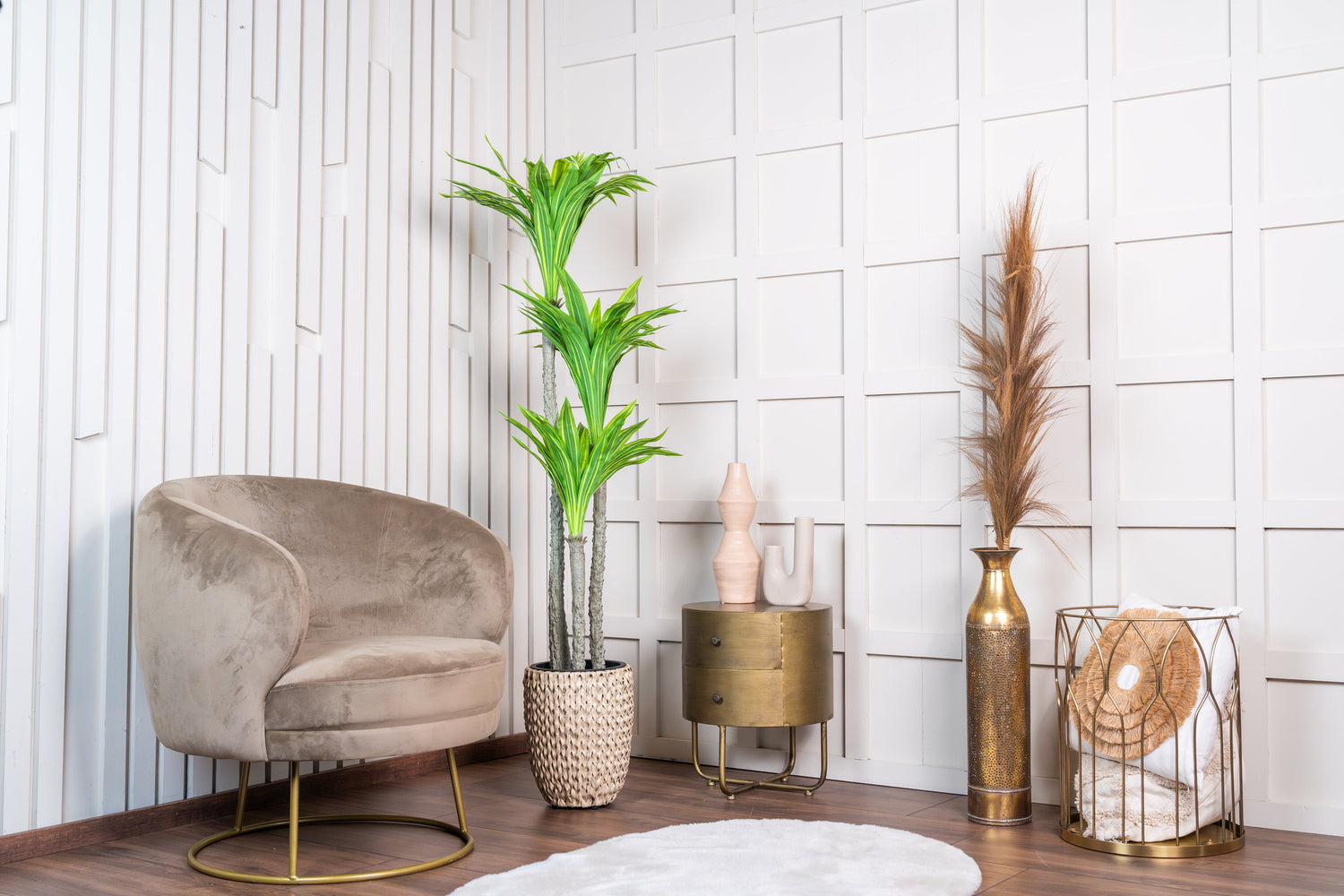 Kunstplant Yucca 140 cm - Robuuste uitstraling