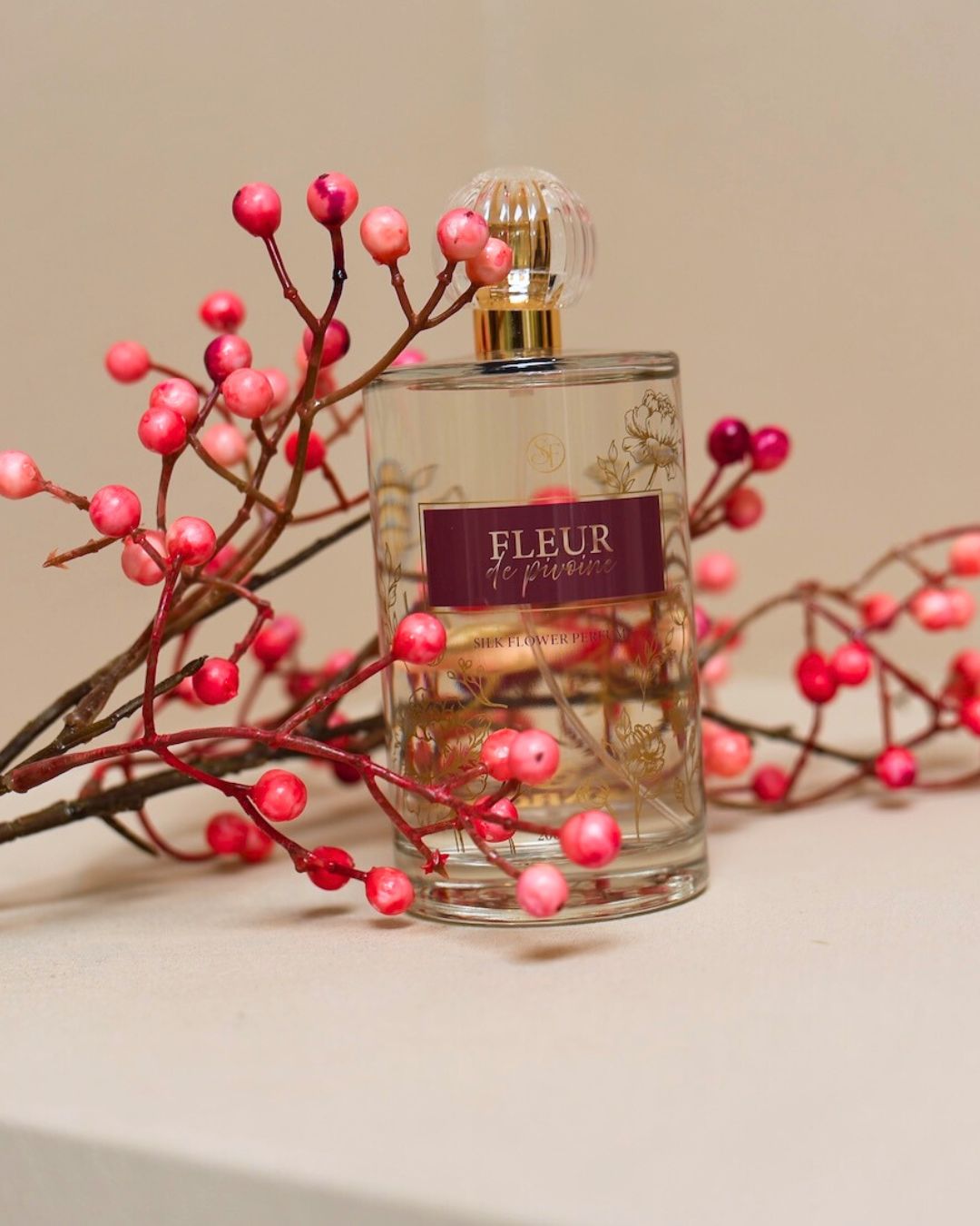 Zijdenbloemen Parfum - Fleur de Pivoine