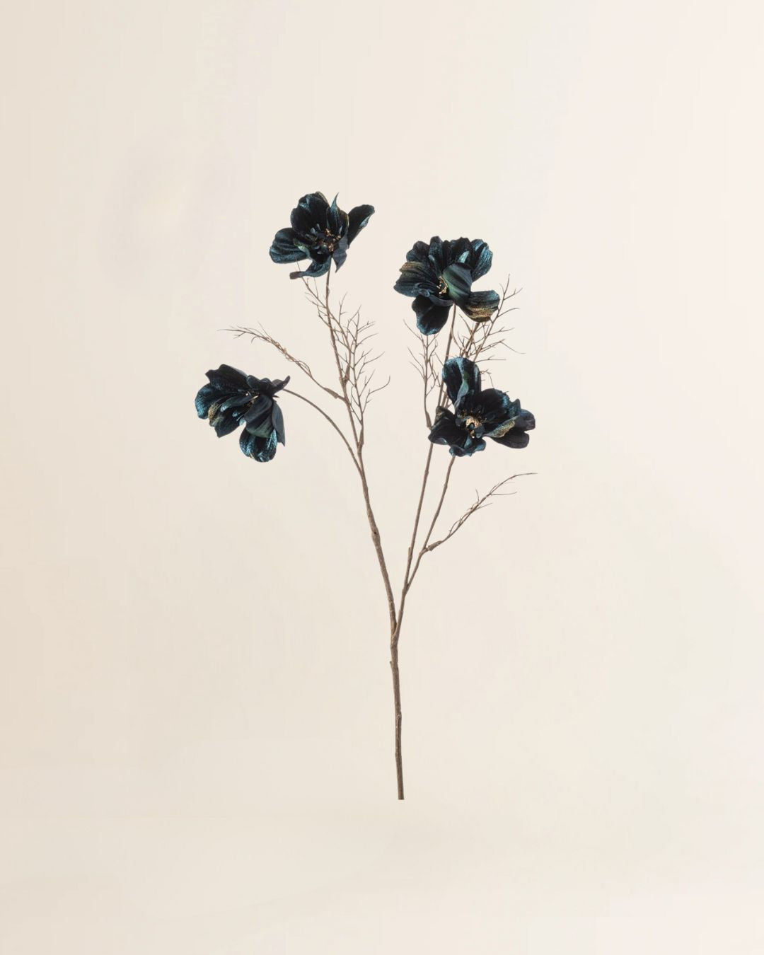 Cosmos velvet tak Blue 83 cm