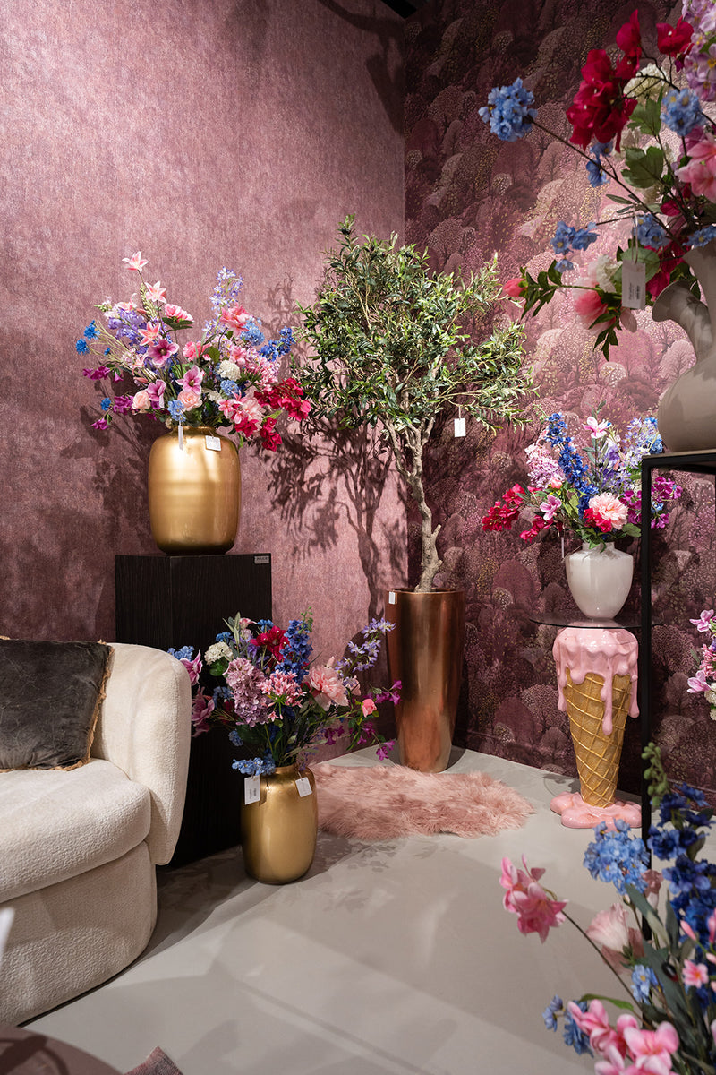 Olijfboom -Janice Blok- 200cm - kunstplant - zijdenplant -