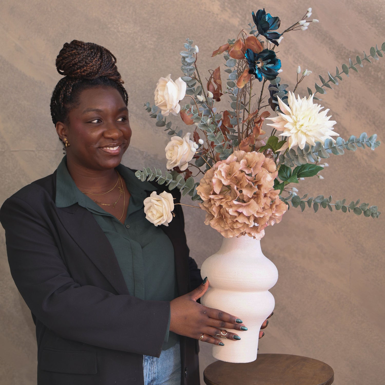 Zijdenboeket-Sigourney kemper