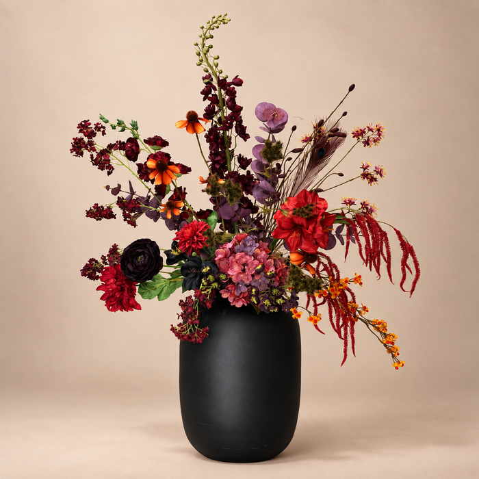Zijden boeket Herfst Luxueus in warme herfsttinten