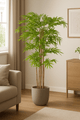 Bamboo Pot Artificial Green - Luxe zijden bloemen boeket - Kunstbloemen van Sharon Flowers