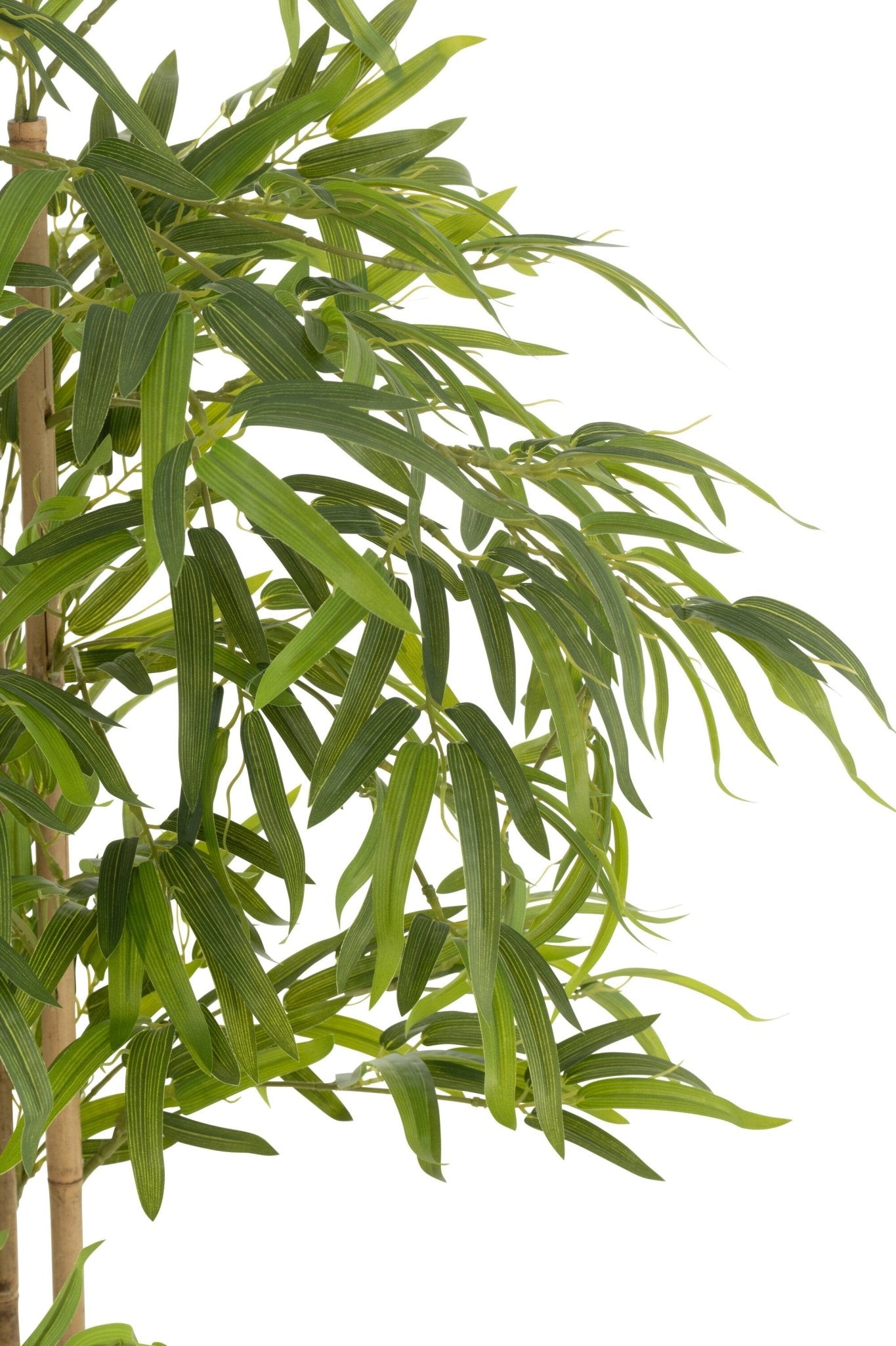 Bamboo Pot Artificial Green - Luxe zijden bloemen boeket - Kunstbloemen van Sharon Flowers