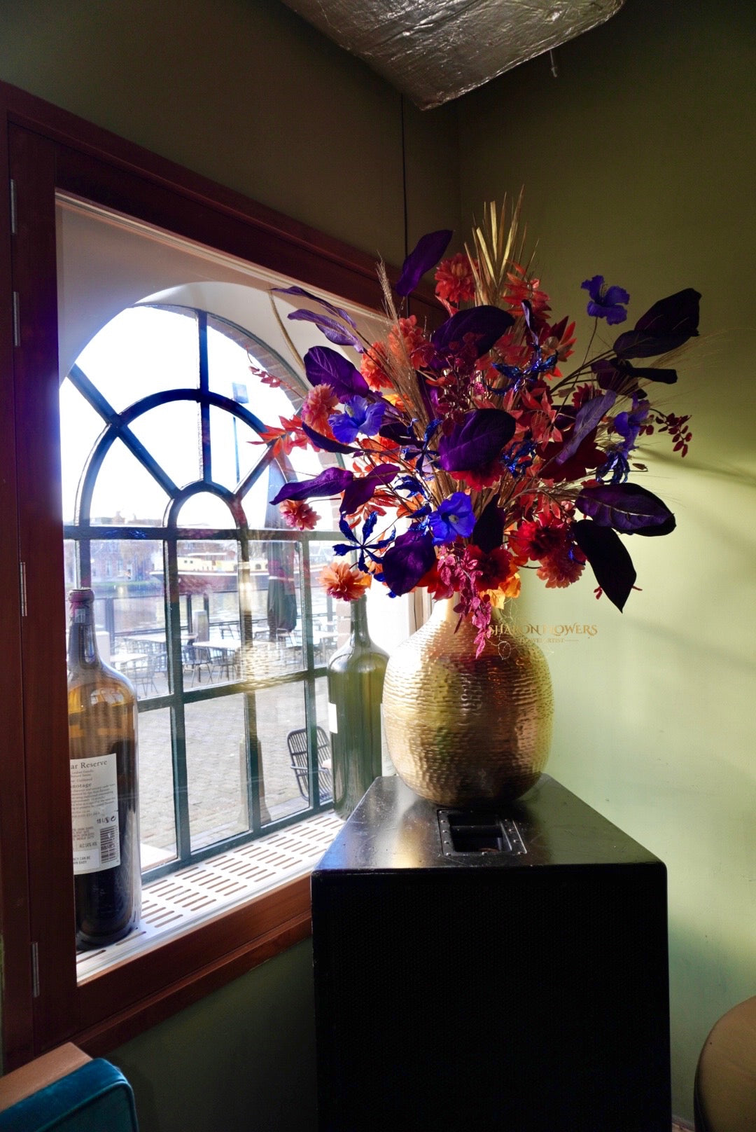 bloemstyling-restaurant-styling-zijden-bloemen-batavia-1894-1