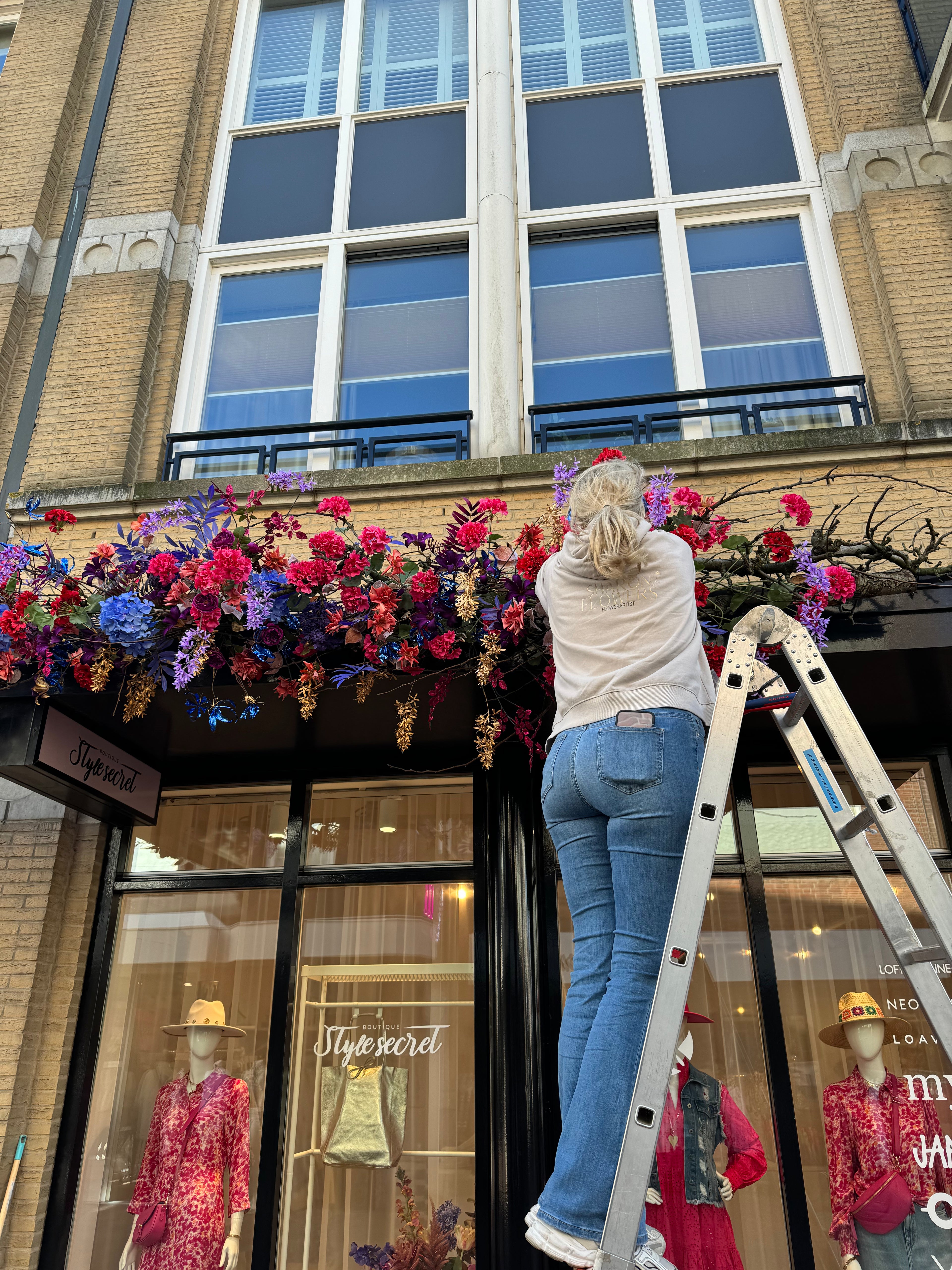 bloemstyling-zijden-bloemen-gevel-boutique-style-secret-noordwijk3
