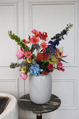 Bont Luxueus - zijden boeket - Luxe zijden bloemen boeket - Kunstbloemen van Sharon Flowers