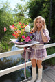 Bont Petit - zijden boeket - Luxe zijden bloemen boeket - Kunstbloemen van Sharon Flowers