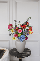Bont Royaal - zijden boeket - Luxe zijden bloemen boeket - Kunstbloemen van Sharon Flowers