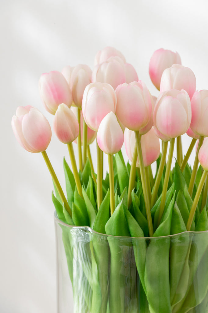 Bouquet Tulips 5Pieces Pu Soft Pink Medium