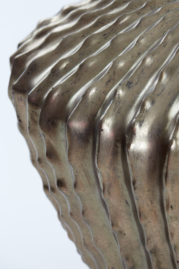 Vaas deco 55x45 cm CACTI antique bronze