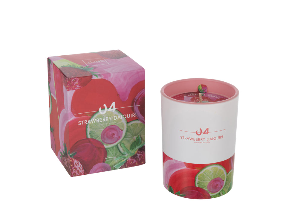 Candle Strawberry Daiquiri Small-45H