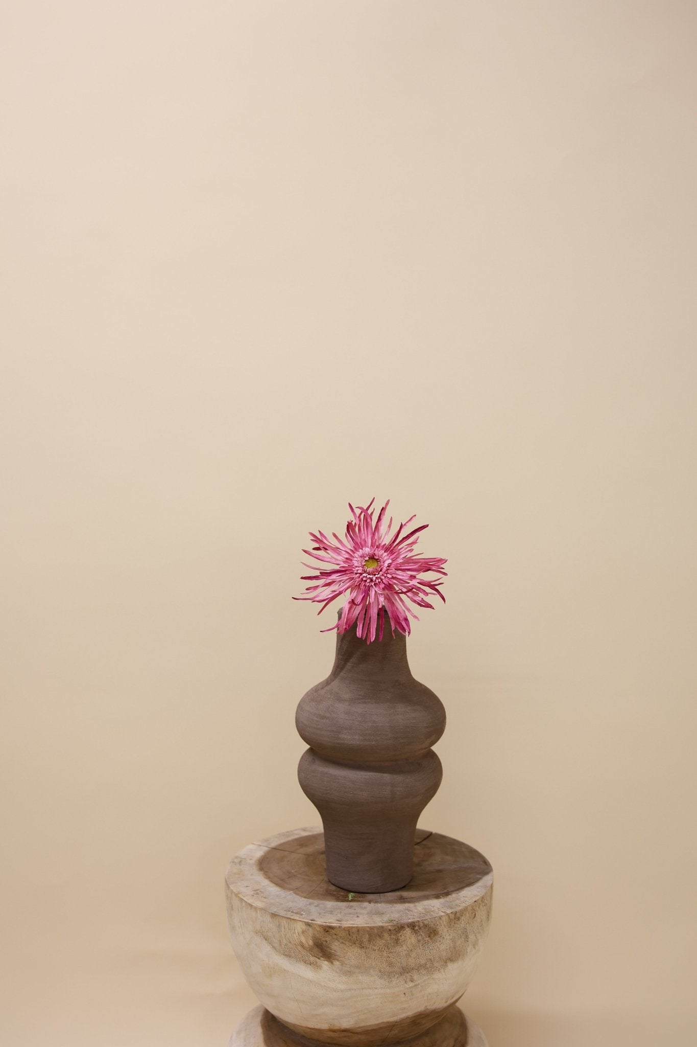 Chrysant roze 61 cm - Luxe zijden bloemen boeket - Kunstbloemen van Sharon Flowers