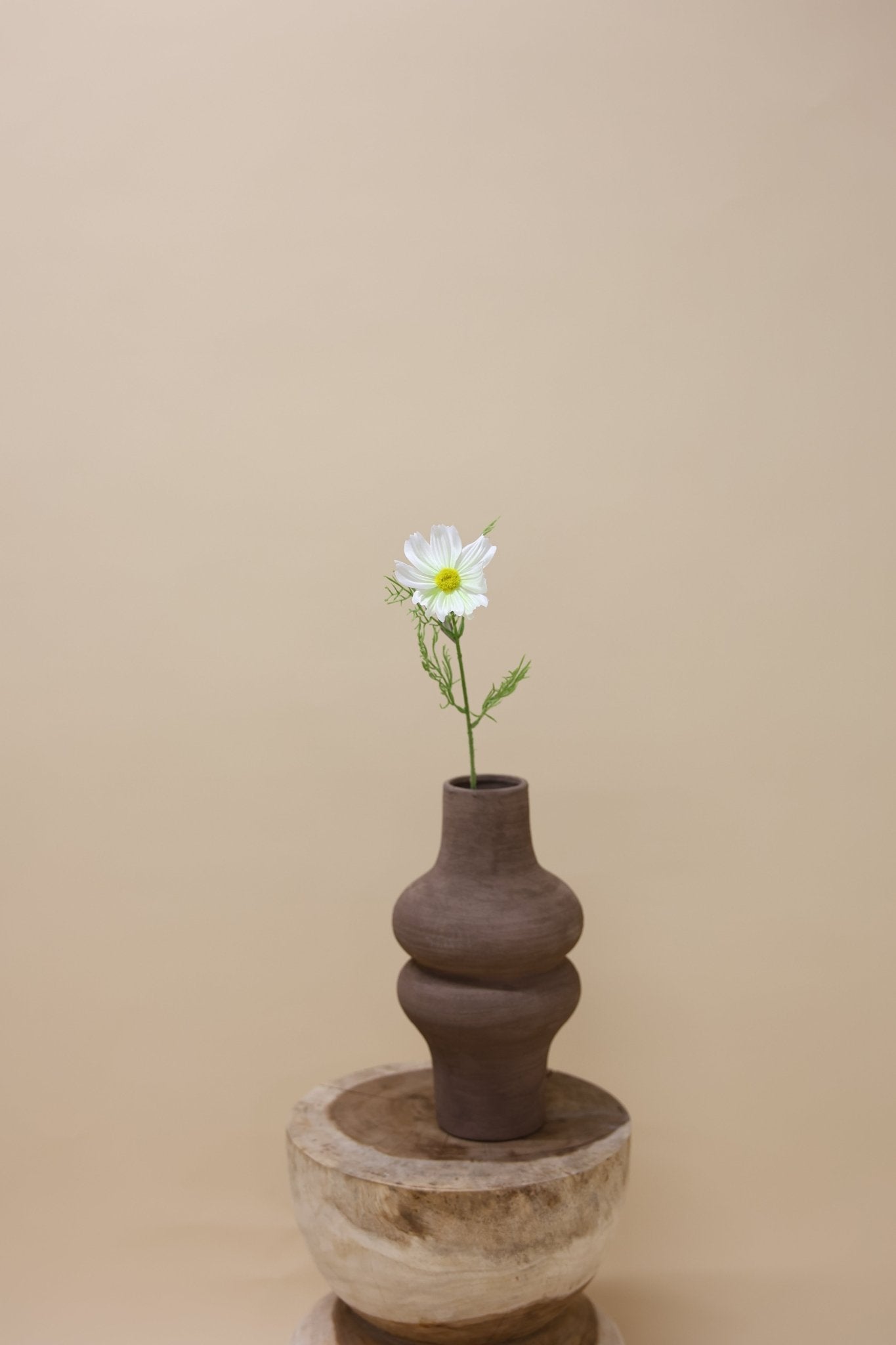 Cosmos wit 71 cm - Luxe zijden bloemen boeket - Kunstbloemen van Sharon Flowers