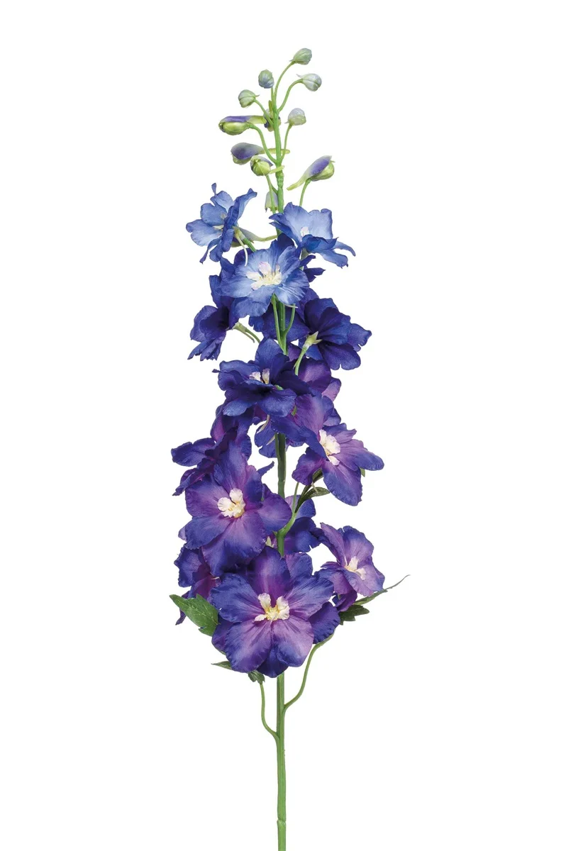 Delphinium blauw  95cm - Zijden bloem - Kunst bloem -duurzaam