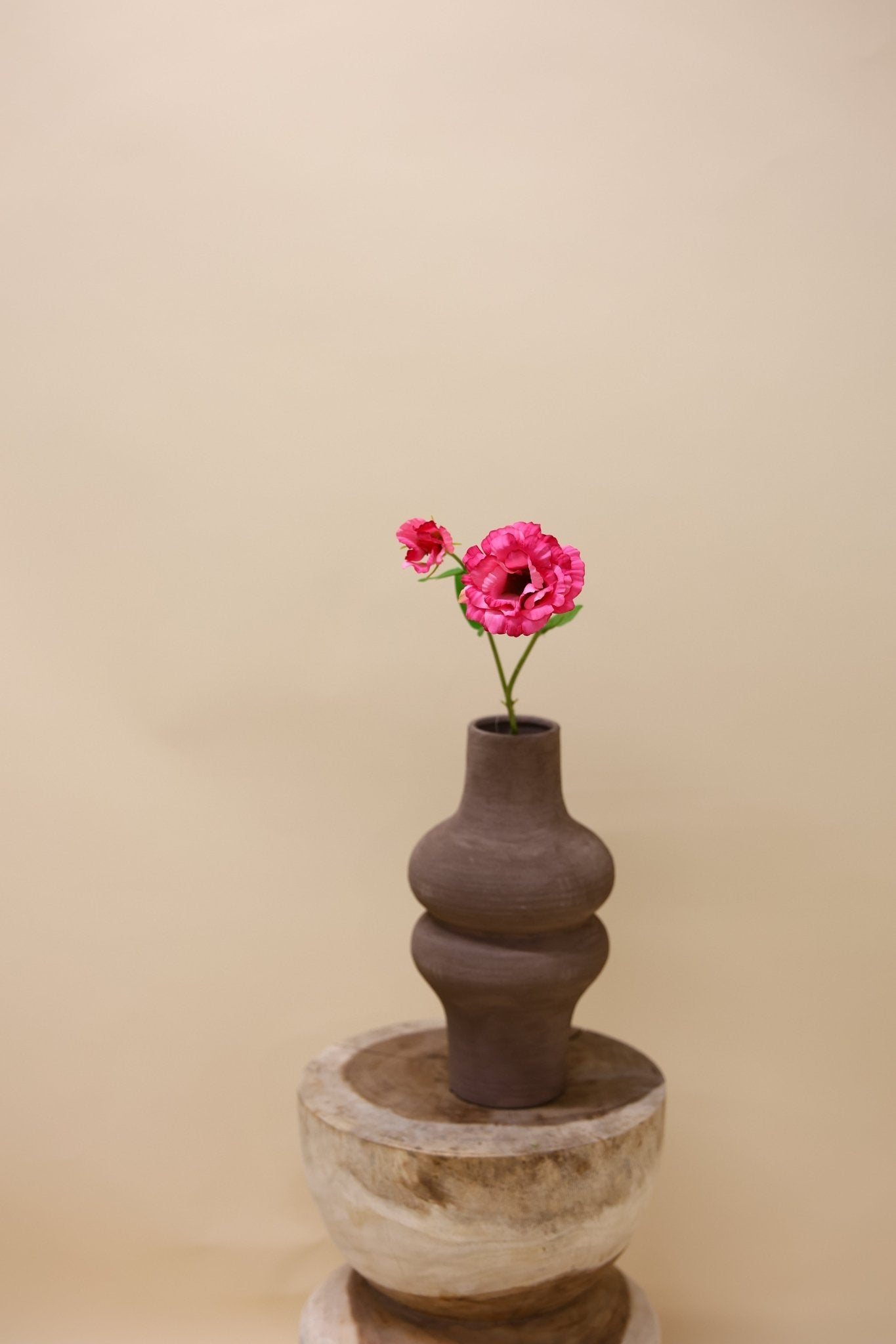 Eustoma / Lisianthus Kumna beauty 73 cm - Luxe zijden bloemen boeket - Kunstbloemen van Sharon Flowers