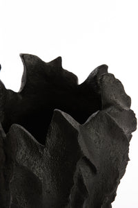 Vase deco 24,5x35,5 cm FEDERICO matt black