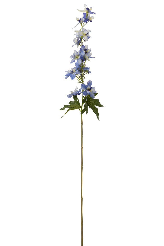 Flower Delphinium Plastic Light Blue