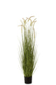 Grasses+Gramineae In Pot Plastic Green Large - Luxe zijden bloemen boeket - Kunstbloemen van Sharon Flowers