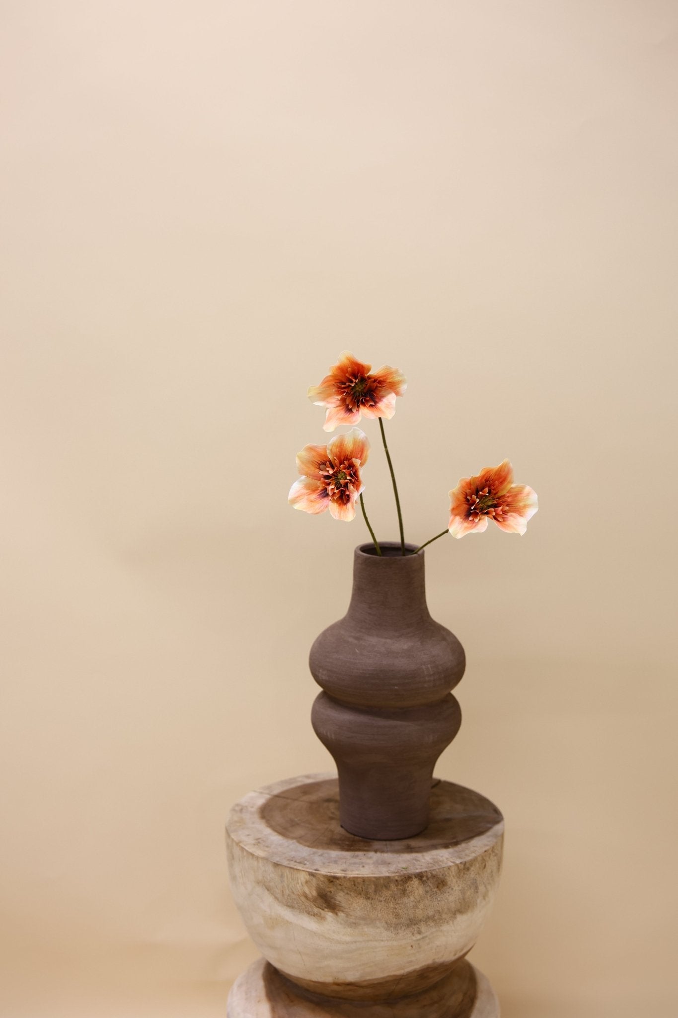 Helleborus Agri geel 52 cm - Luxe zijden bloemen boeket - Kunstbloemen van Sharon Flowers