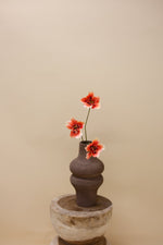 Helleborus Agri oranje 52 cm - Luxe zijden bloemen boeket - Kunstbloemen van Sharon Flowers
