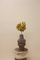 Hortensia steel groen/roz 72 cm - Luxe zijden bloemen boeket - Kunstbloemen van Sharon Flowers
