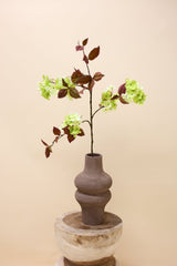 Hortensia tak groen 116 cm - Luxe zijden bloemen boeket - Kunstbloemen van Sharon Flowers