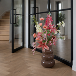 kunstbloemen boeket roze 