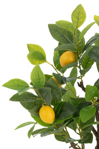 Lemon Tree Pot Artificial Green Small