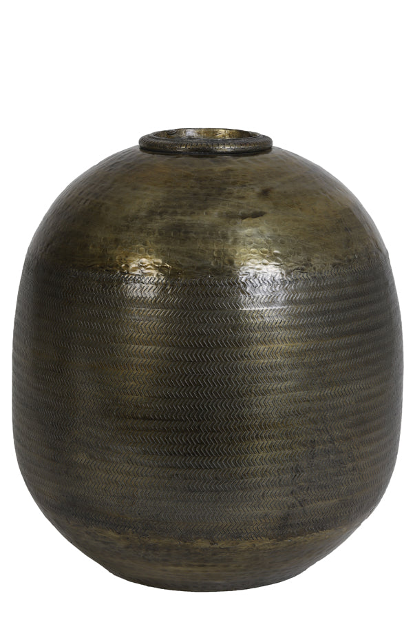 Vase deco 48x52 cm LEZAY antique bronze