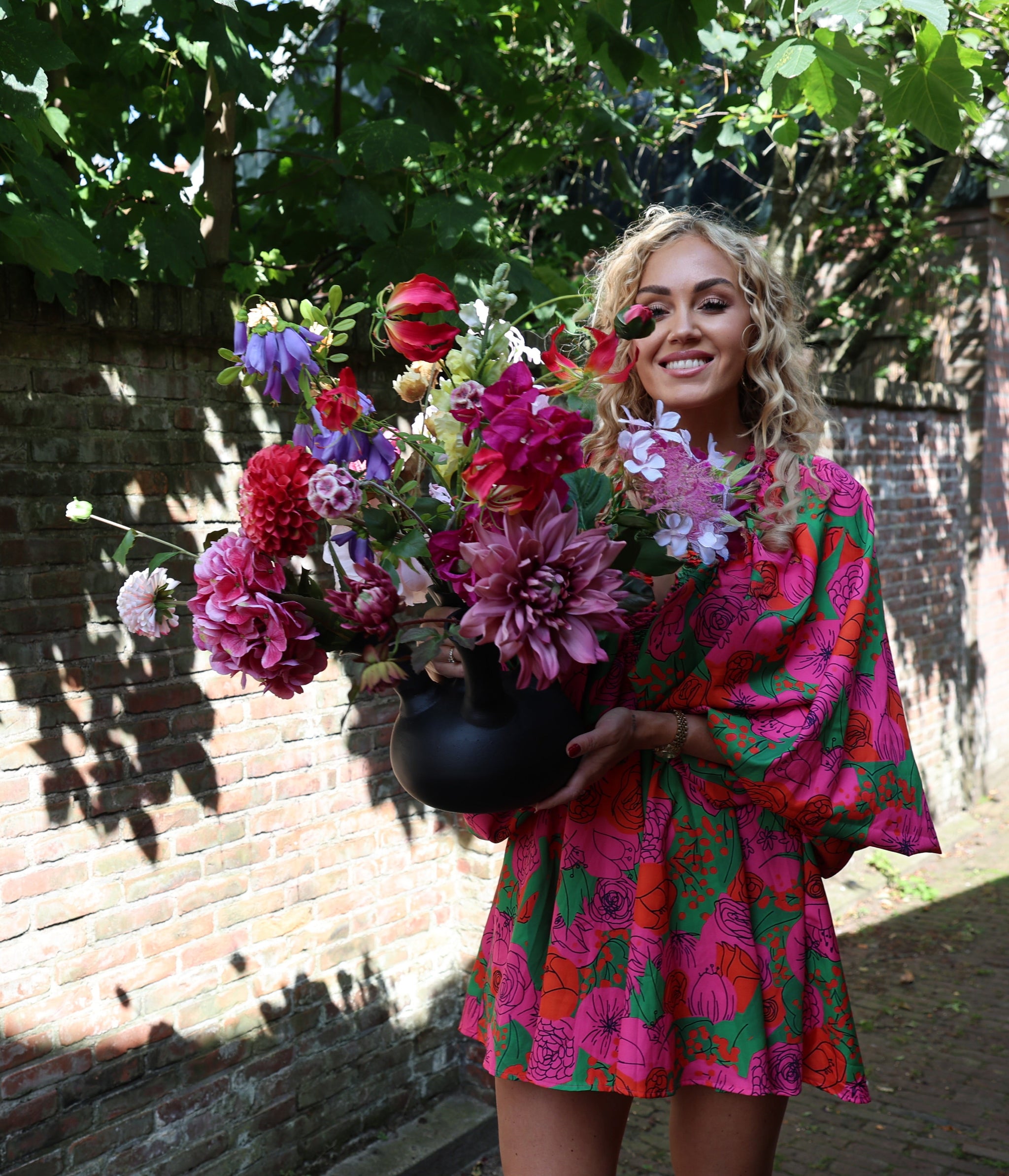 Bloemenstyling voor interieur – onderhoudsvrije zijden bloemen
