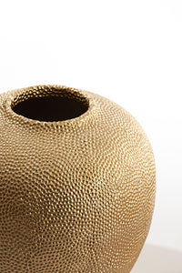 Vase deco 33,5x32,5 cm LIMME gold