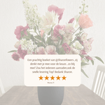 Make your own - Luxe zijden bloemen boeket - Kunstbloemen van Sharon Flowers