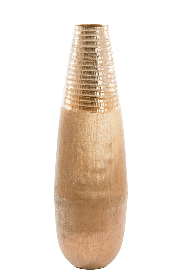 Vase deco 30x96 cm MAZAN gold