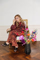 Midnight Elegant - zijden boeket - Luxe zijden bloemen boeket - Kunstbloemen van Sharon Flowers