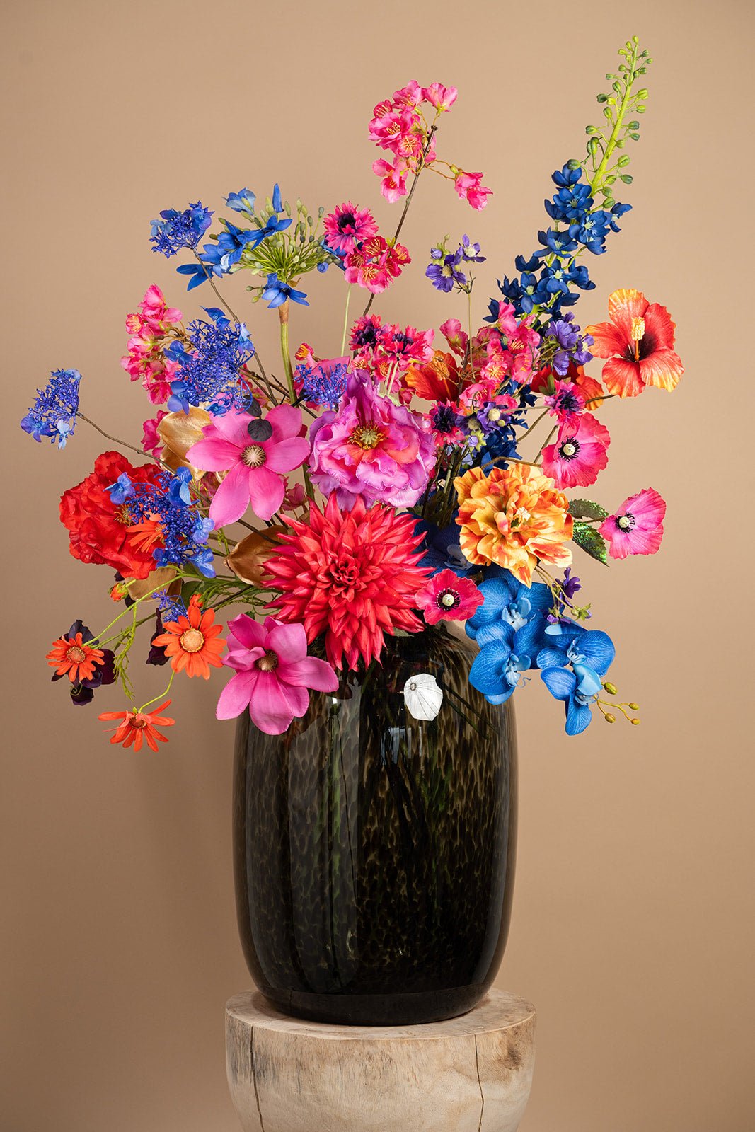 Midnight Luxueus - zijden boeket - Luxe zijden bloemen boeket - Kunstbloemen van Sharon Flowers