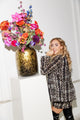 Midnight Luxueus - zijden boeket - Luxe zijden bloemen boeket - Kunstbloemen van Sharon Flowers