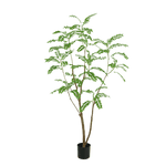 Mimosa boom - 210cm - kunstplant - zijdenplant - Luxe zijden bloemen boeket - Kunstbloemen van Sharon Flowers