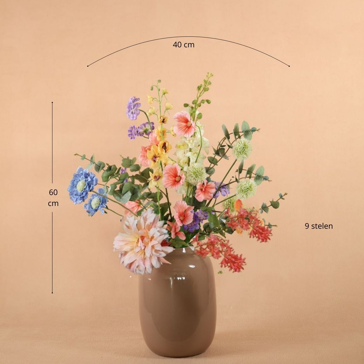 Zijden boeket - Petit Pastel