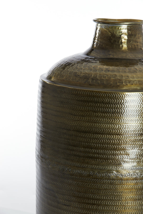 Vase deco 38x60 cm POMOY antique bronze