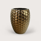 Pot Honey Goud D42 H55 - Luxe zijden bloemen boeket - Kunstbloemen van Sharon Flowers