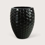 Pot Honey Zwart D62 H80 - Luxe zijden bloemen boeket - Kunstbloemen van Sharon Flowers